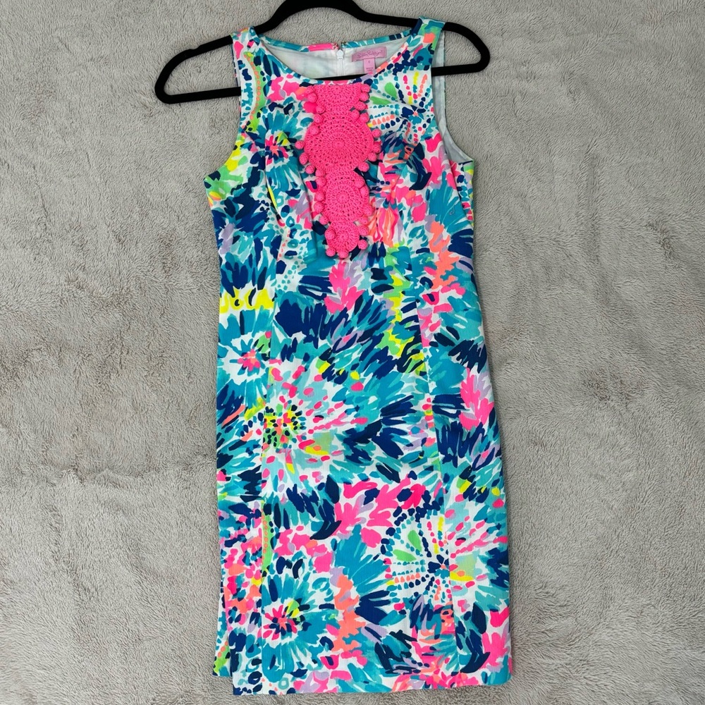 Lilly Pulitzer Adara Shift Dress in Dive In
